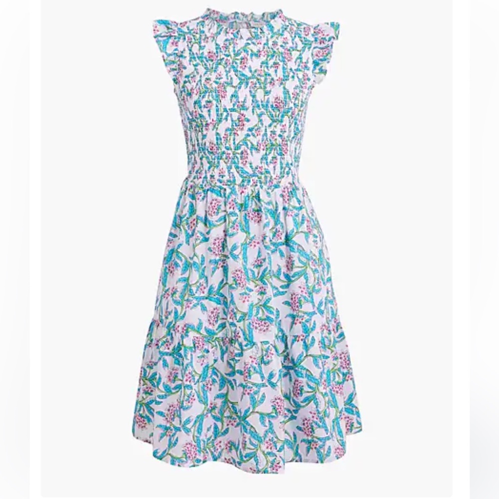 J.Crew Flutter-sleeve mini dress